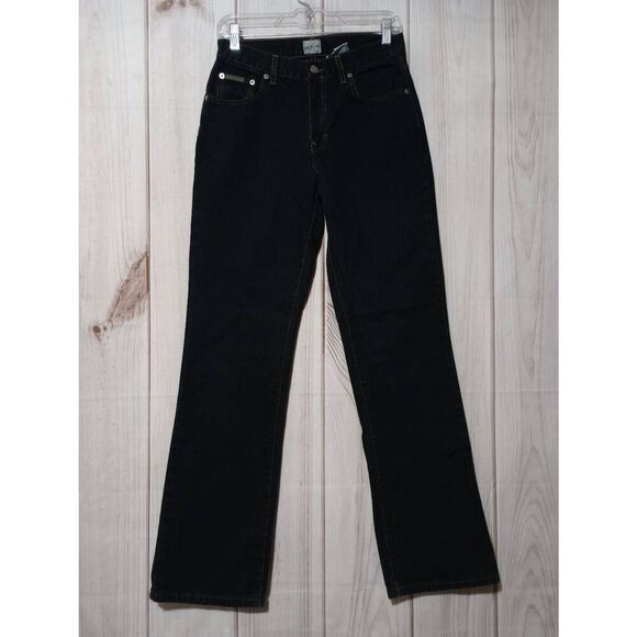 Calvin Klein Jeans Ladies 4 Black Bootcut - Picture 1 of 7
